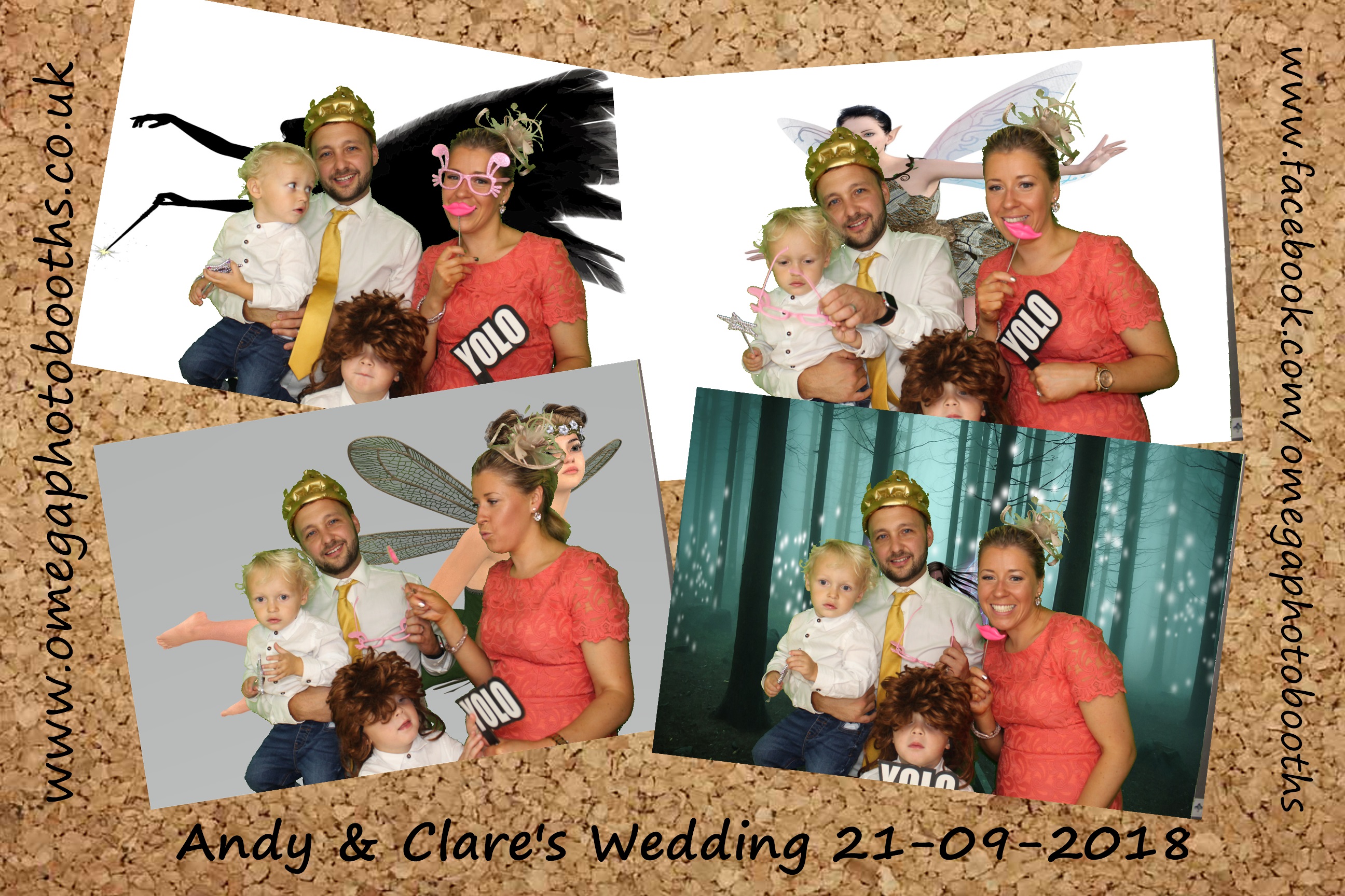 Andy and Clare wedding | View more photos from the event at gallery.omegaphotobooths.co.uk/u/Omega-Photobooths/Andy-and-Clare-wedding